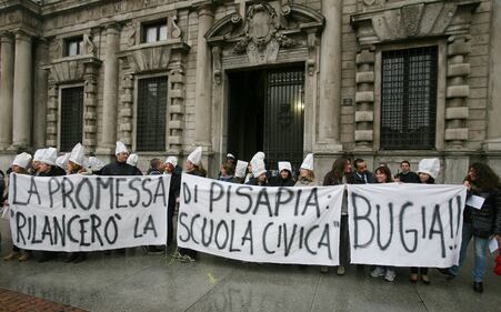 Scuola San Giusto, la protesta dei genitori 6
