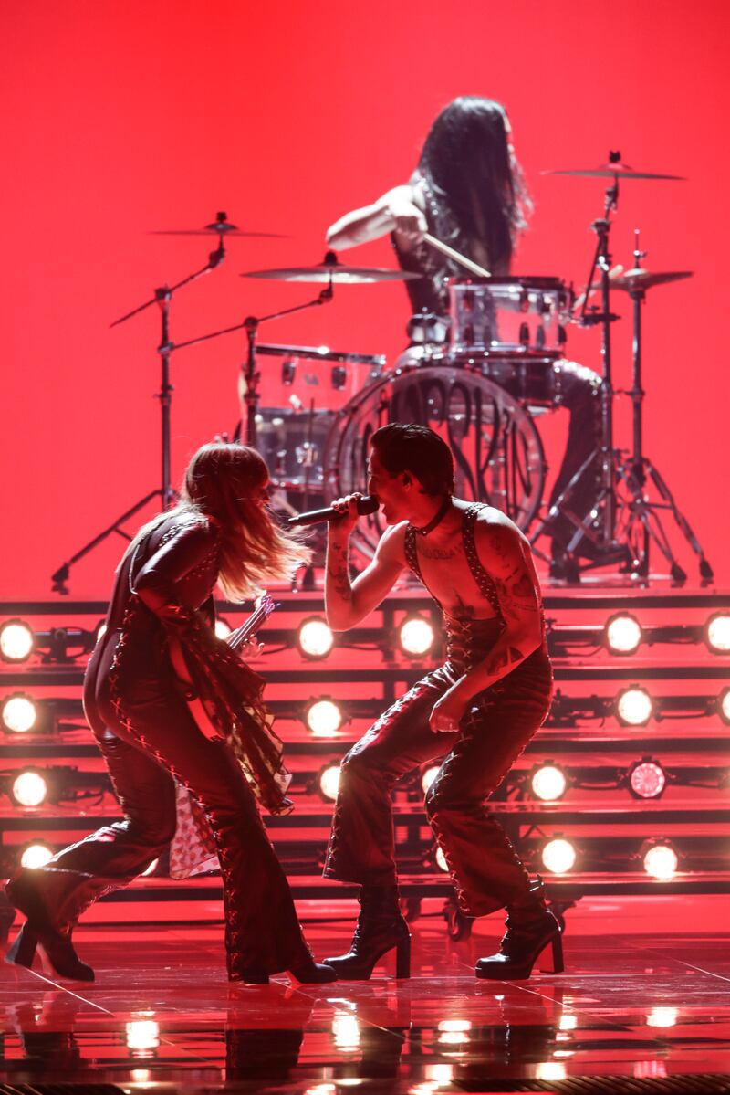 I Maneskin hanno trionfato all'Eurovision Song Contest 5