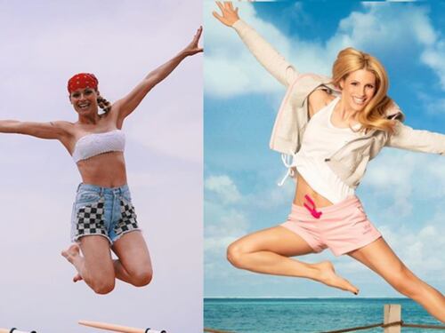 Michelle Hunziker ritoccata in foto? La conduttrice esulta in vacanza