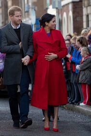 Meghan Markle raggiante col pancione: foto 2