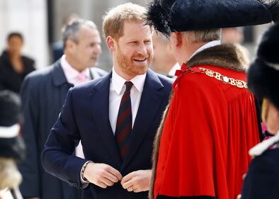 Il principe Harry all'annuale  "Lord Mayor's Big Curry lunch" 5