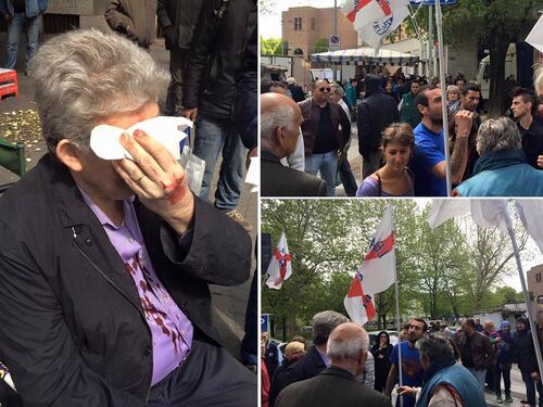 Milano, i centri sociali incitano alla violenza contro la Lega Nord