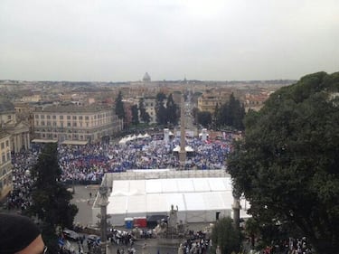 La manifestazione degli imprenditori a Roma 3