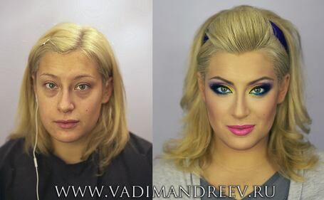Vadim Andreev: il make-up artist dei miracoli "Before and after" 11