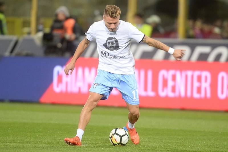 Lazio a Bologna con la maglia di Anna Frank 13