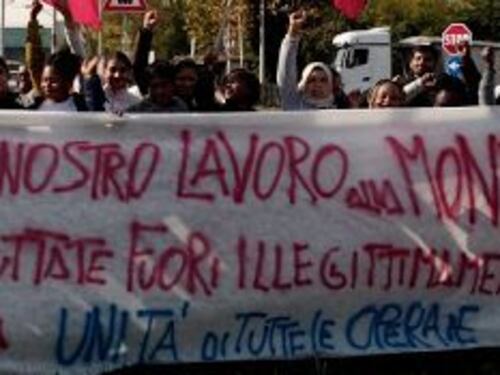 Nel Bergamasco, diciassette immigrate licenziate in lotta per il lavoro