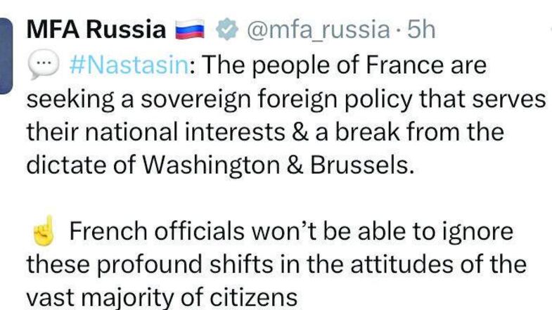 Parigi denuncia: "Ingerenze russe sul voto". E il ministero degli Esteri twitta per la destra