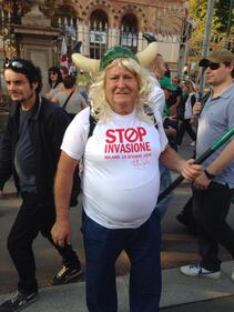 La Lega in piazza contro l'immigrazione clandestina 7