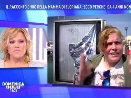 Domenica Live, la mamma di Floriana Secondi: "Non ho affetto per te"