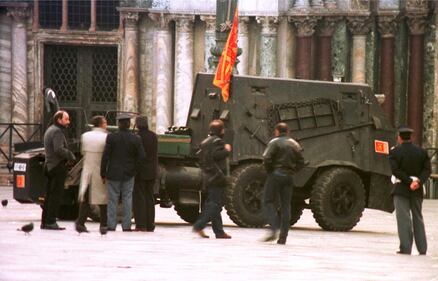 Il "tanko" del 1997 e l'indipendentista Franco Rocchetta 1