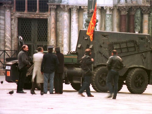 Il "tanko" del 1997 e l'indipendentista Franco Rocchetta