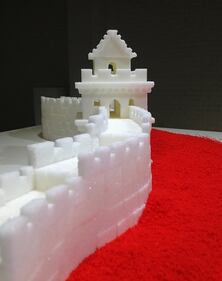 Downing Street e la Muraglia cinese, le sculture di zollette di zucchero 1