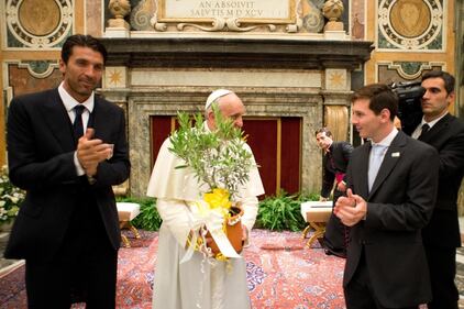 Italia e Argentina in udienza da papa Francesco 7