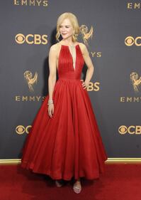 Nicole Kidman sexy in rosso agli Emmy Awards 2017 6