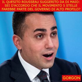 Ecco la satira del giorno. Il quesito Rousseau 1
