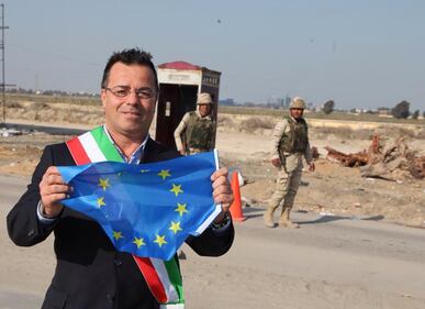 Buonanno, le prime foto dalla Libia 1