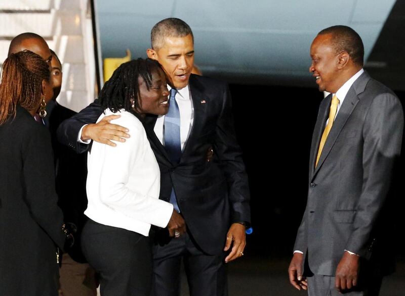 Obama in Kenya: incontra la sua sorellastra 6