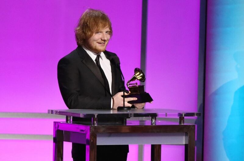 Grammy 2016: è di Ed Sheeran la canzone dell'anno. Foto 1