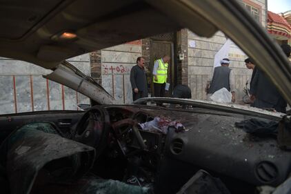 Attentato al centro di registrazione a Kabul 7