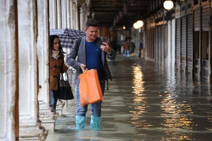 Acqua alta a Venezia 6