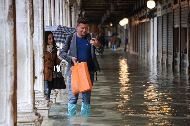 Acqua alta a Venezia 6