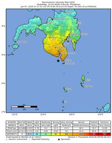 Terremoto di magnitudo 7.8 nelle Filippine -  FOTO 2