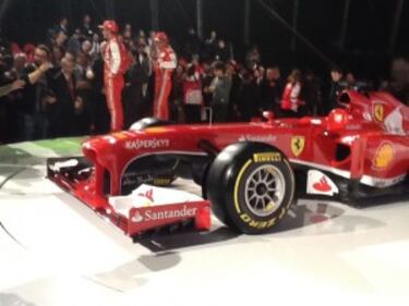 La nuova Ferrari F138 2