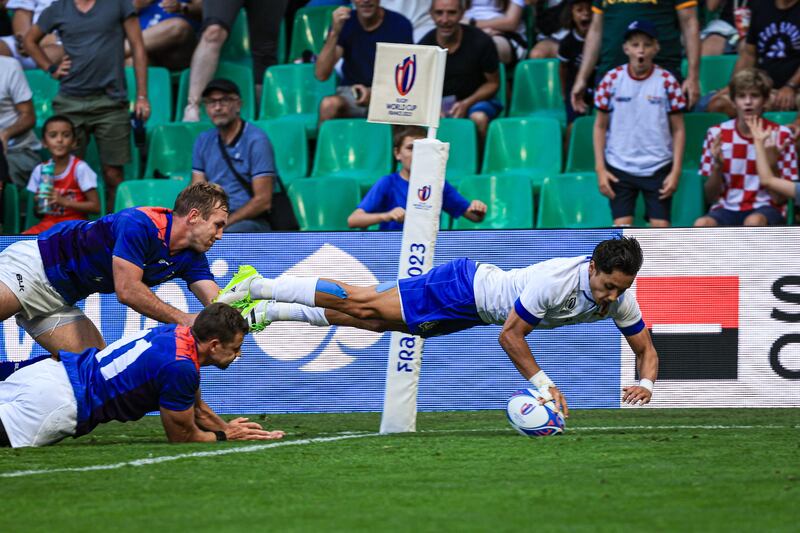 Capuozzo try Italia Namibia