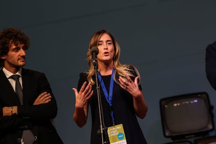 Il ministro Boschi, la più fotografata 9