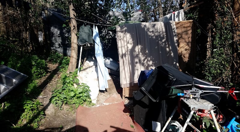 Roma, il degrado del parco naturale del Pineto 13