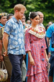 Meghan Markle, i primi scatti in abito premaman 4