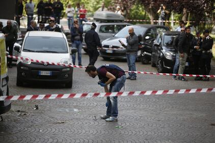 Roma, esplosione in strada: ordigno rudimentale nel parcheggio delle Poste 9