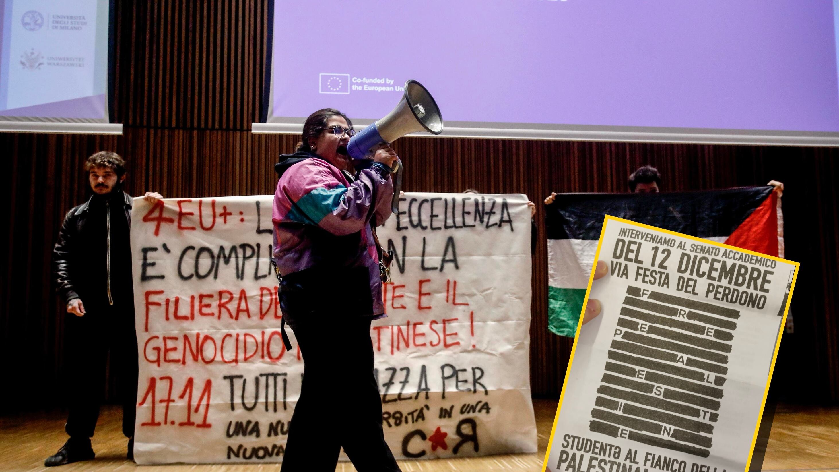 "È complice di Israele". Gli antagonisti organizzano un altro assalto all'Università di Milano