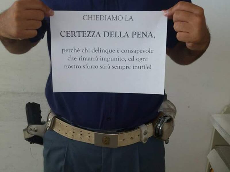 Appello del poliziotto
