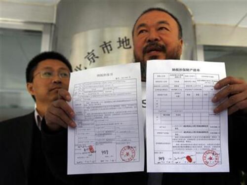 L'ultima provocazione di Ai Weiwei