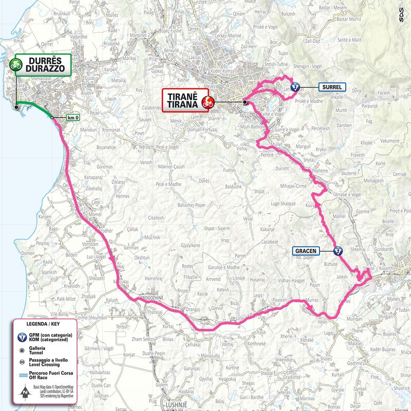Giro d'Italia tutte le tappe 2