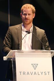 Principe Harry, le foto del convegno sul turismo 8
