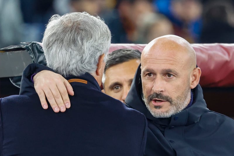 Italiano Mourinho Roma Fiorentina