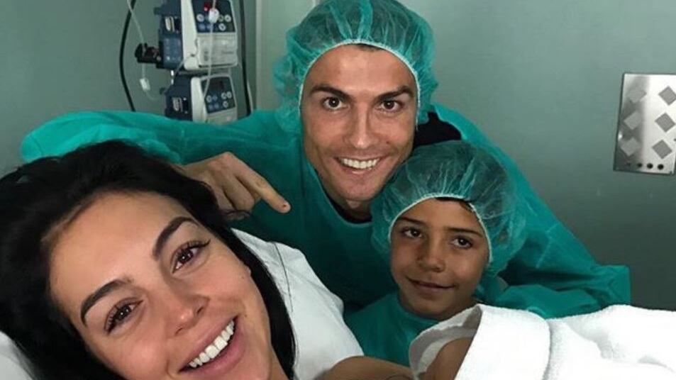 Cristiano Ronaldo papà per la quarta volta: è nata Alana Martina