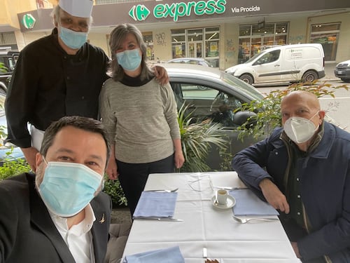 Il caffè con Albertini per svegliare la coalizione