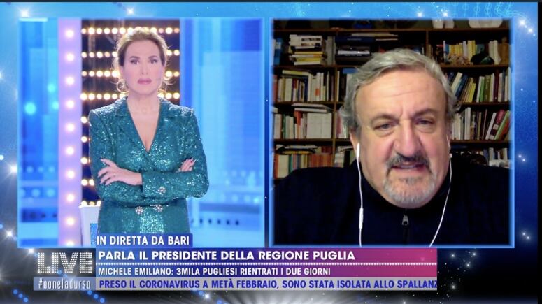 Emiliano: "Con il business della mascherine si possono mettere in scacco intere nazioni"
