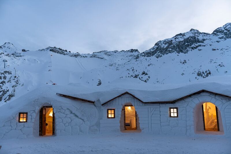 Suite ghiaccio all'Adamello