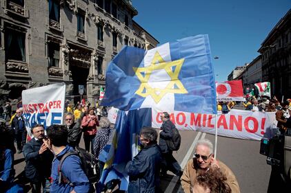 Il corteo del 25 Aprile a Milano 8