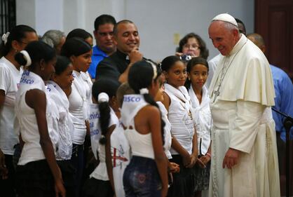 Bergoglio a Santiago 11