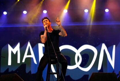 Maroon 5 dal vivo a Las Vegas 2