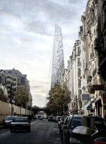 Parigi, il progetto della Torre triangolo 1
