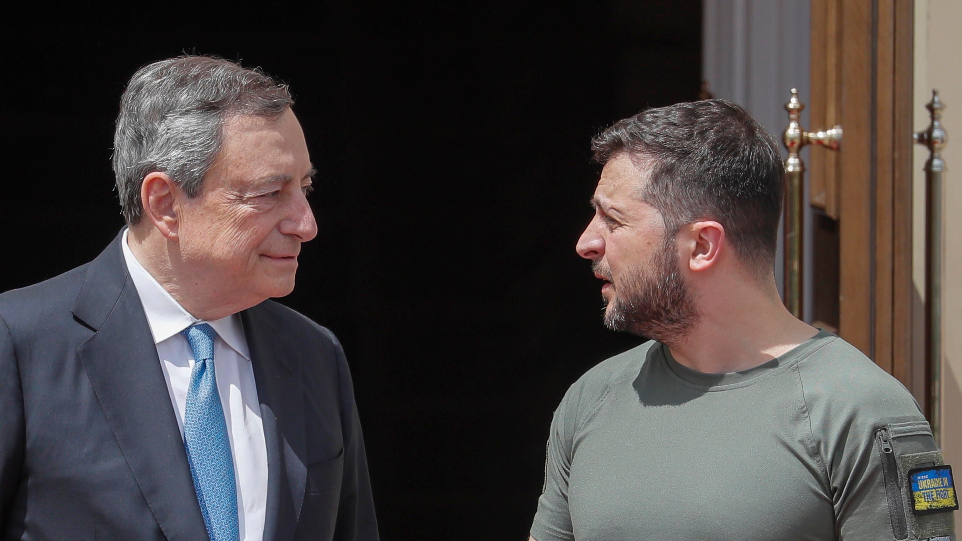 La supplica di Zelensky all'Italia: "Dateci nuovi aiuti"