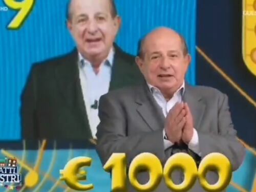"Ma non è la Clerici?", concorrente sbaglia gioco. Magalli in imbarazzo in diretta
