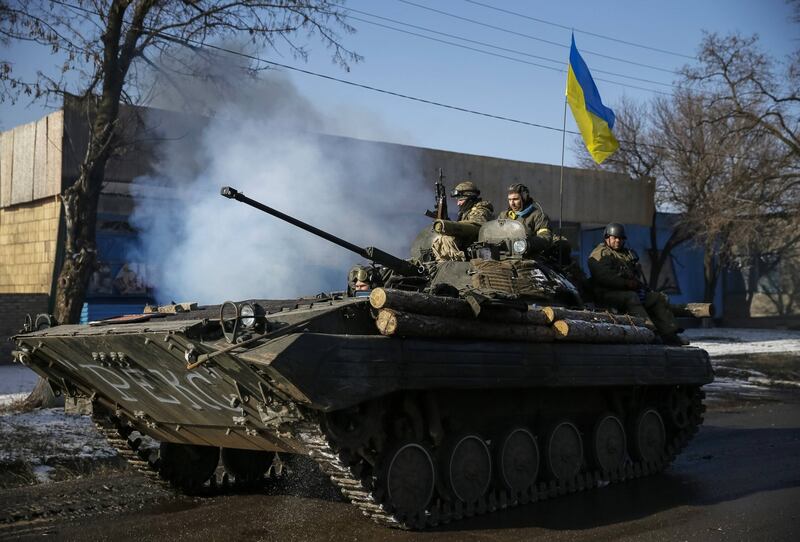 Soldati ucraini a Debaltseve 8
