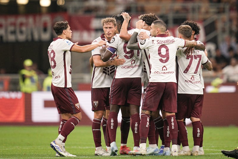 Gol celebrazione Milan Torino